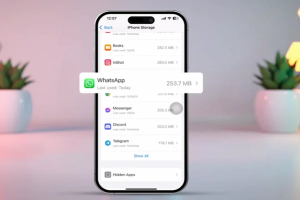 Clear WhatsApp Cache