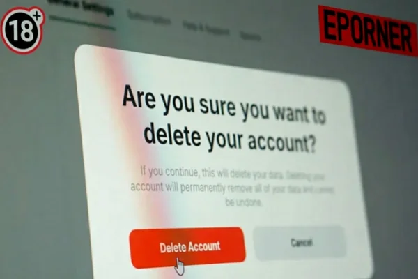 Delete Eporner Account