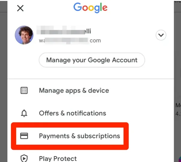 Cancel ITVX Premium on Android