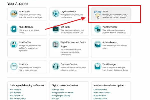 Cancel ITVX premium on Amazon Prime