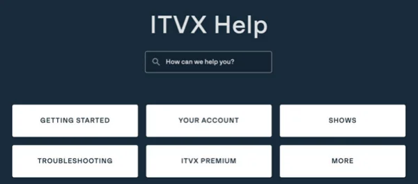 ITVX Help Center