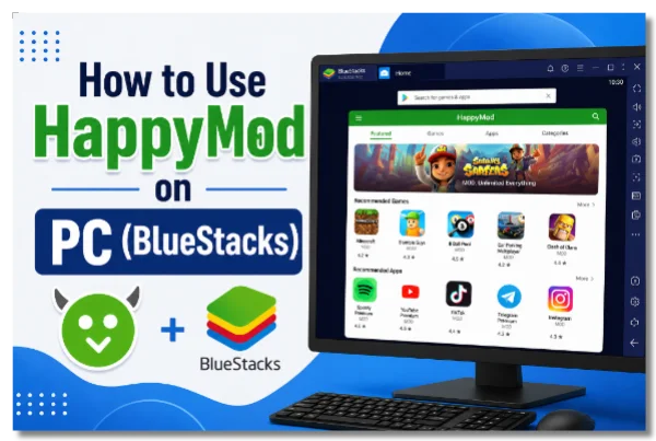 How to Use HappyMod on PC (BlueStacks)