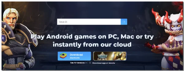 Install Blustacks