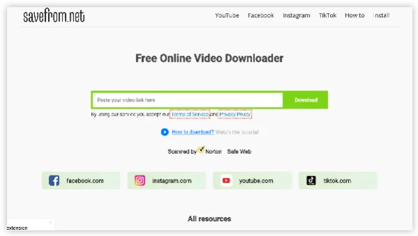 save from.net video downloader