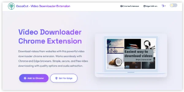 Cococut Video Downloader