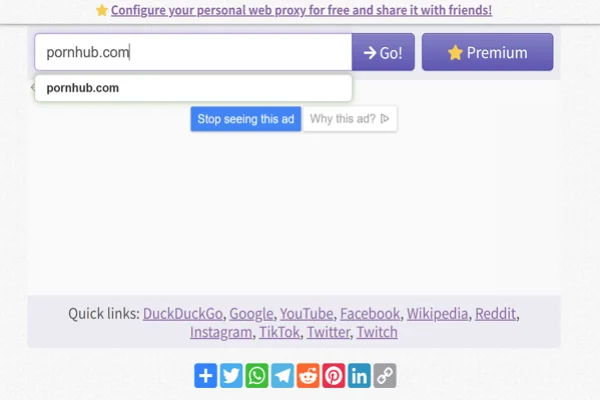 Find Proxy Site