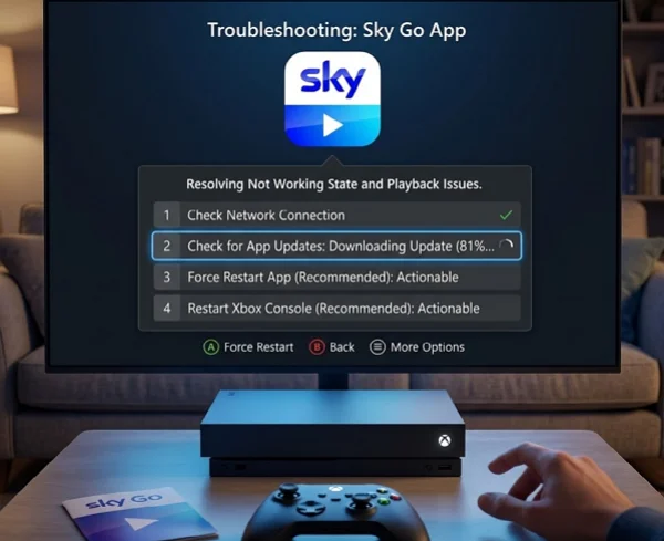 Fix Sky Go not working on Xbox