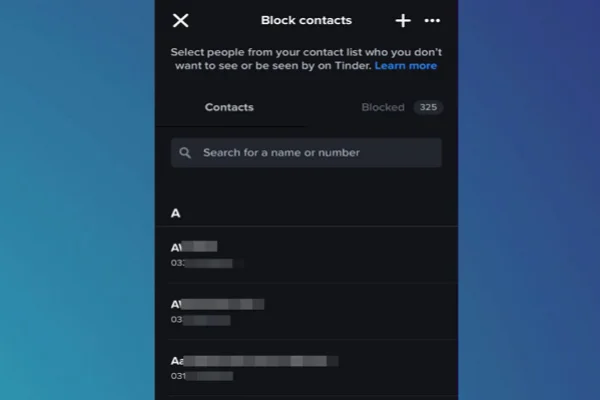 Find the Tinder Blocked Person