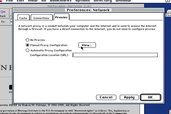 Old Proxy Servers
