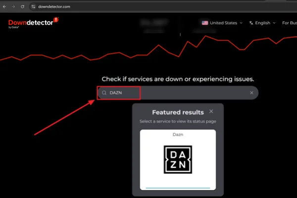 Check DAZN Status