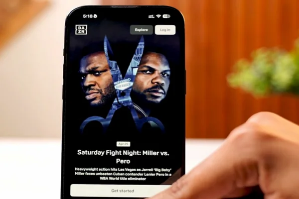 Log out and back in DAZN
