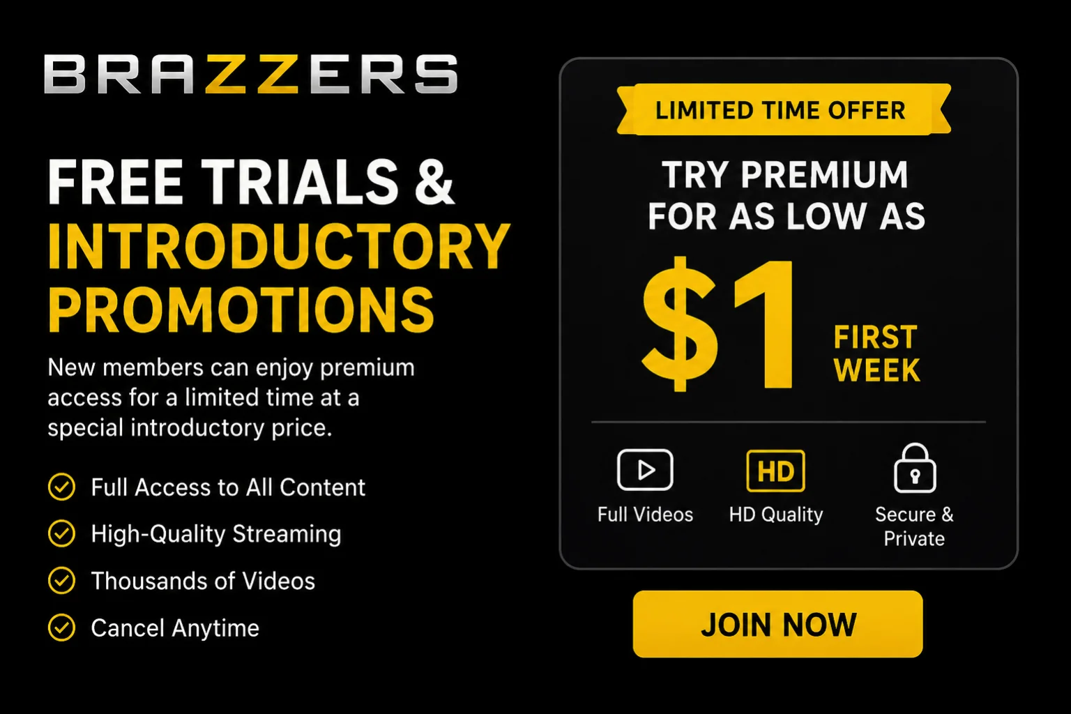 Brazzers Free Trials