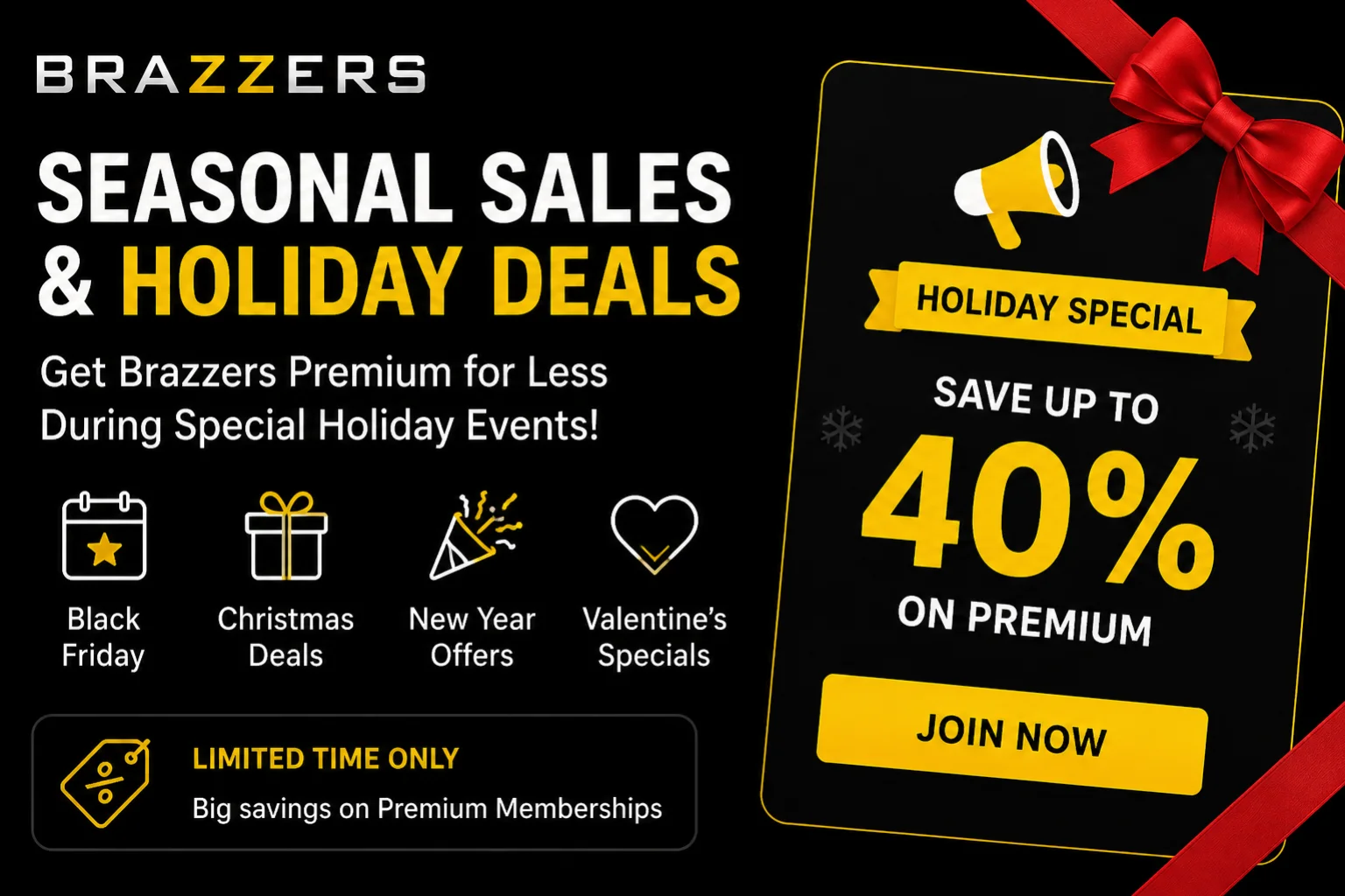 Brazzers Seasonal Sales
