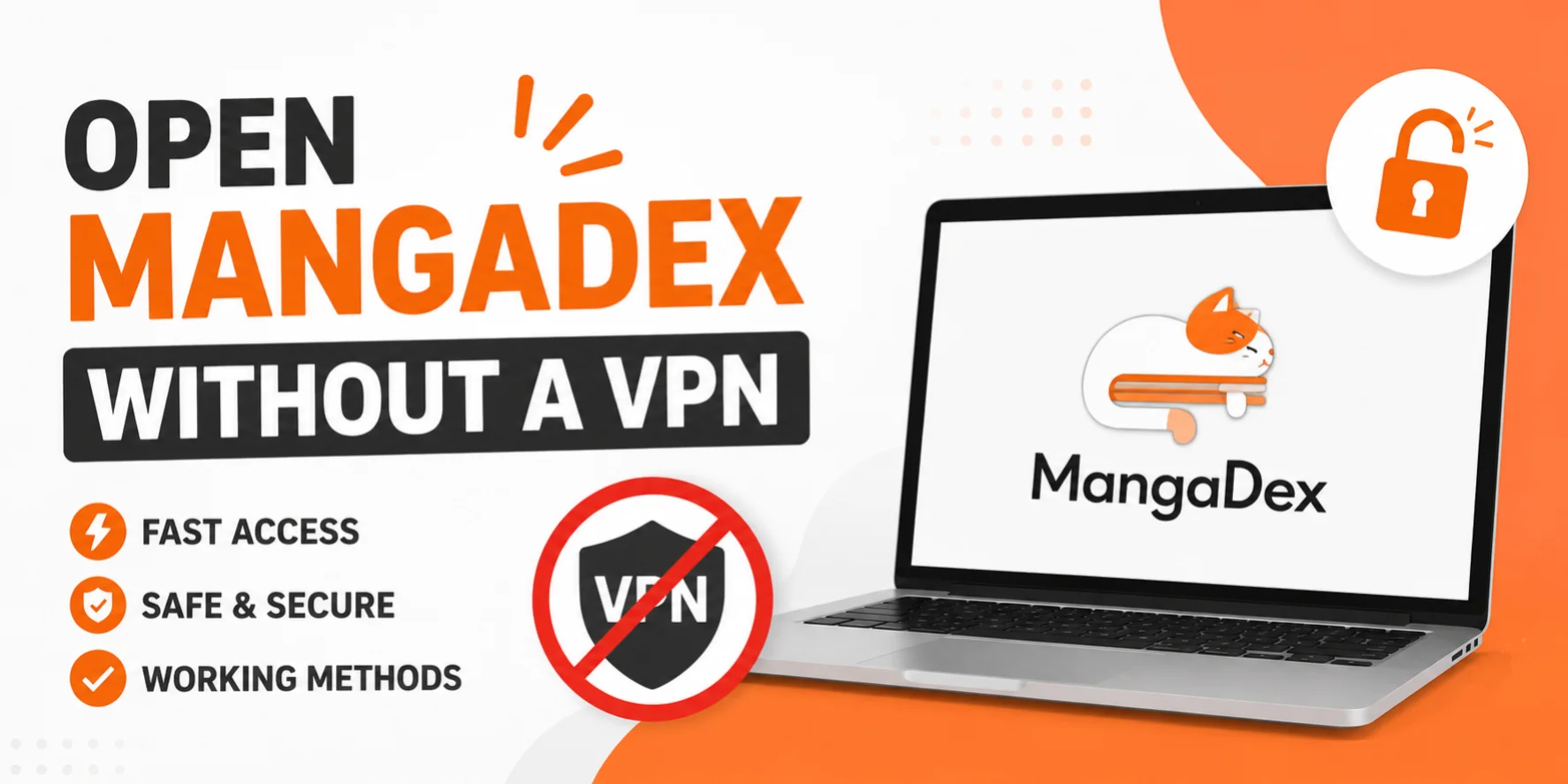 open Mangadex without a VPN