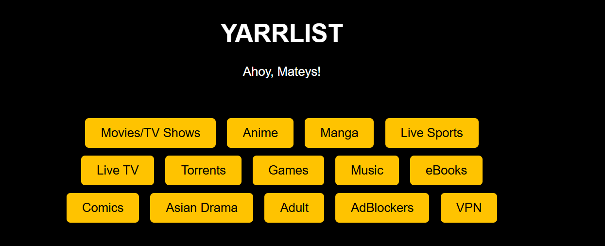 What is Yarrlist