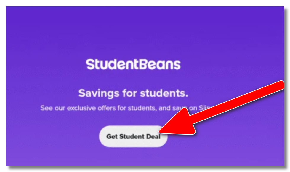 Unblock the Sling TV student offer.