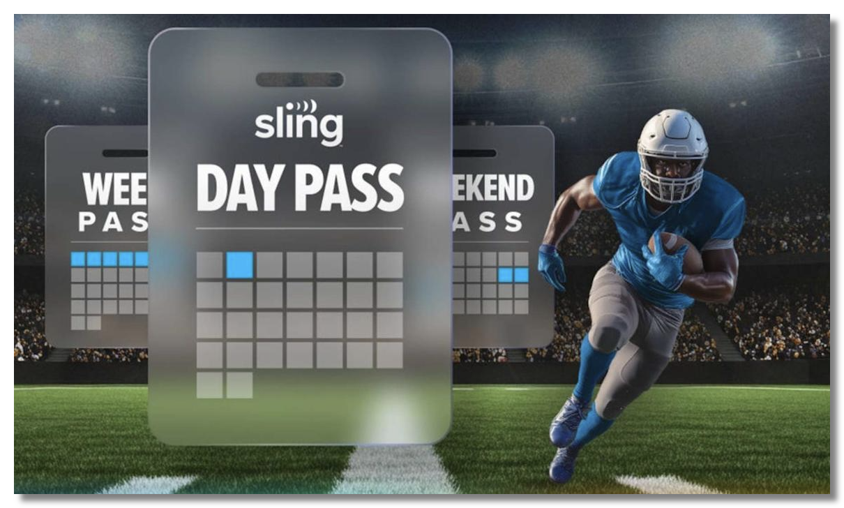 Sling TV football seasonal promos