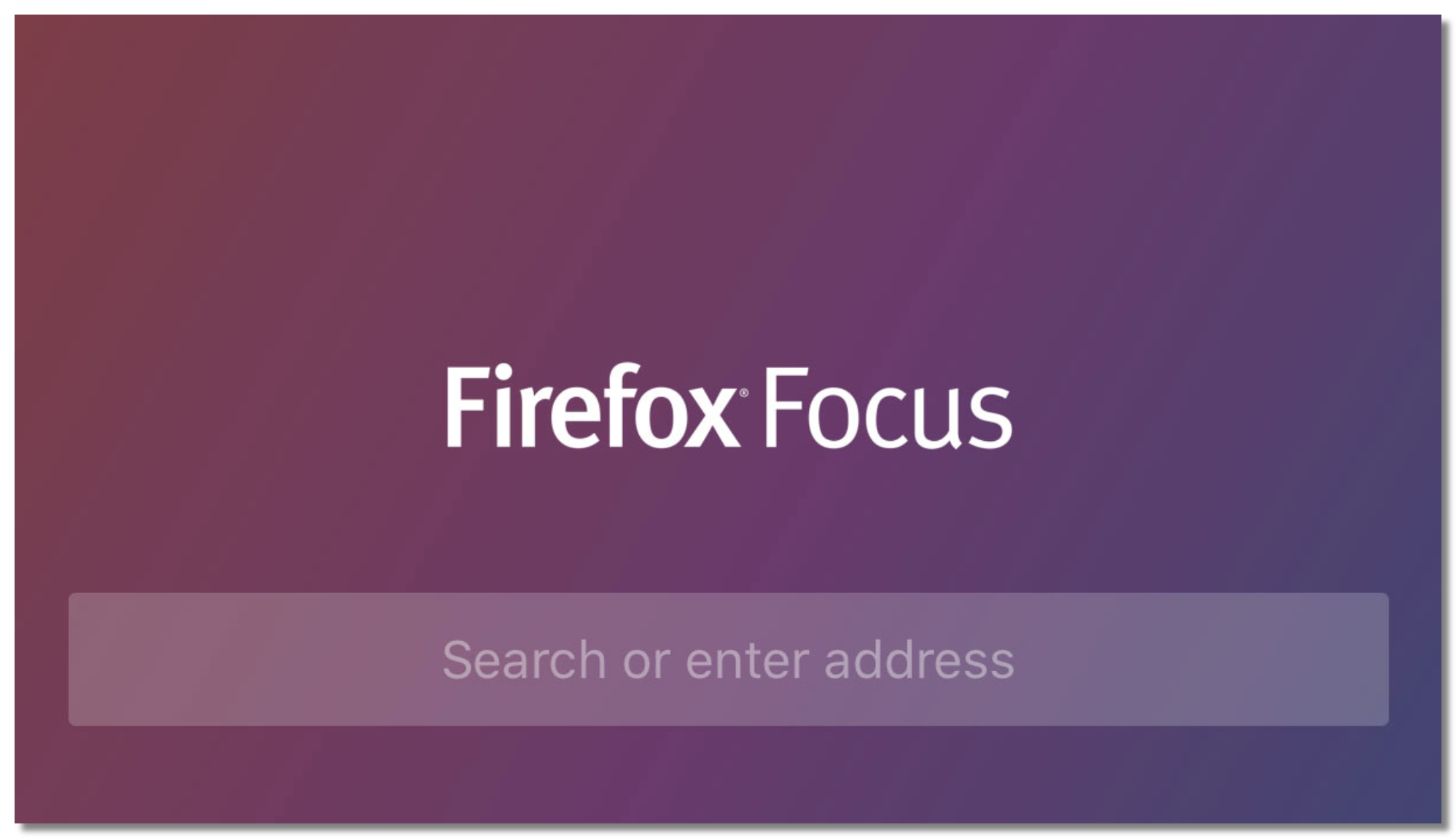 Firefox Focus