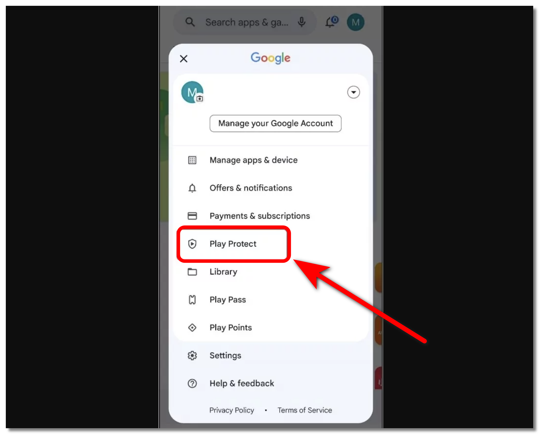 Keep Google Play Protect on.