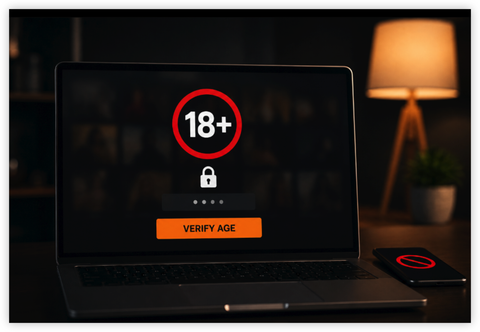 can't verify age on pornhub