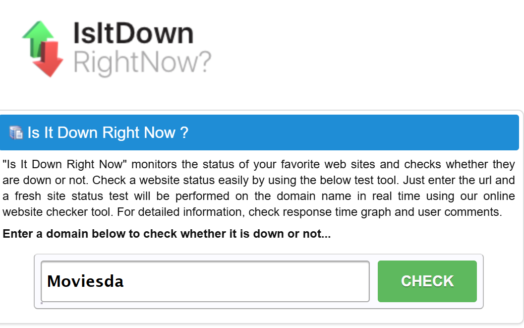 Is Moviesda down