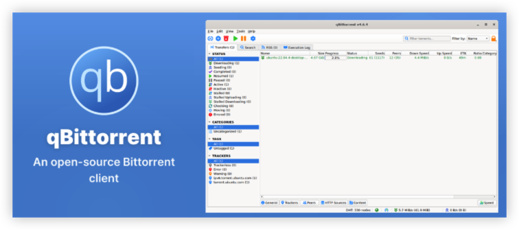 qBittorrent from flathub