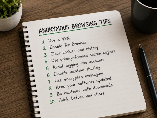 10 Anonymous Browsing Tips