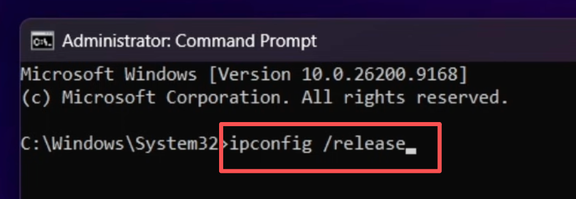Release Your Current IP