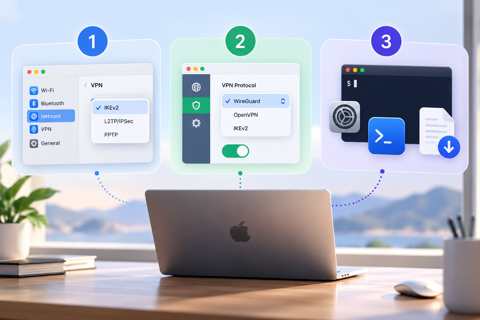 3 Ways to Enable Costum VPN Protocols on Mac