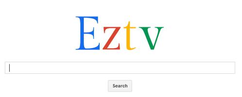 EZTV home page older version