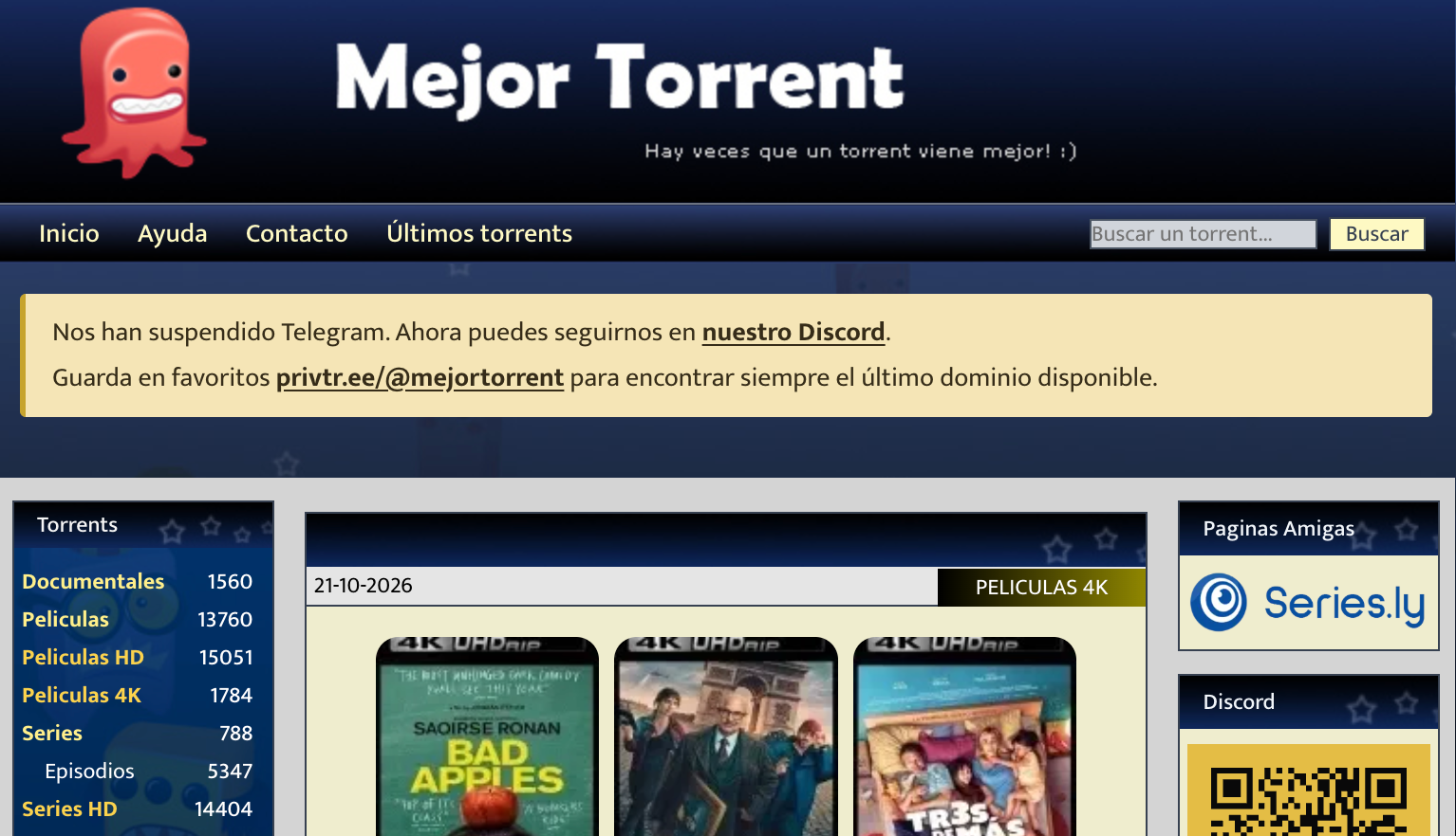 MejorTorrent Nueva Página
